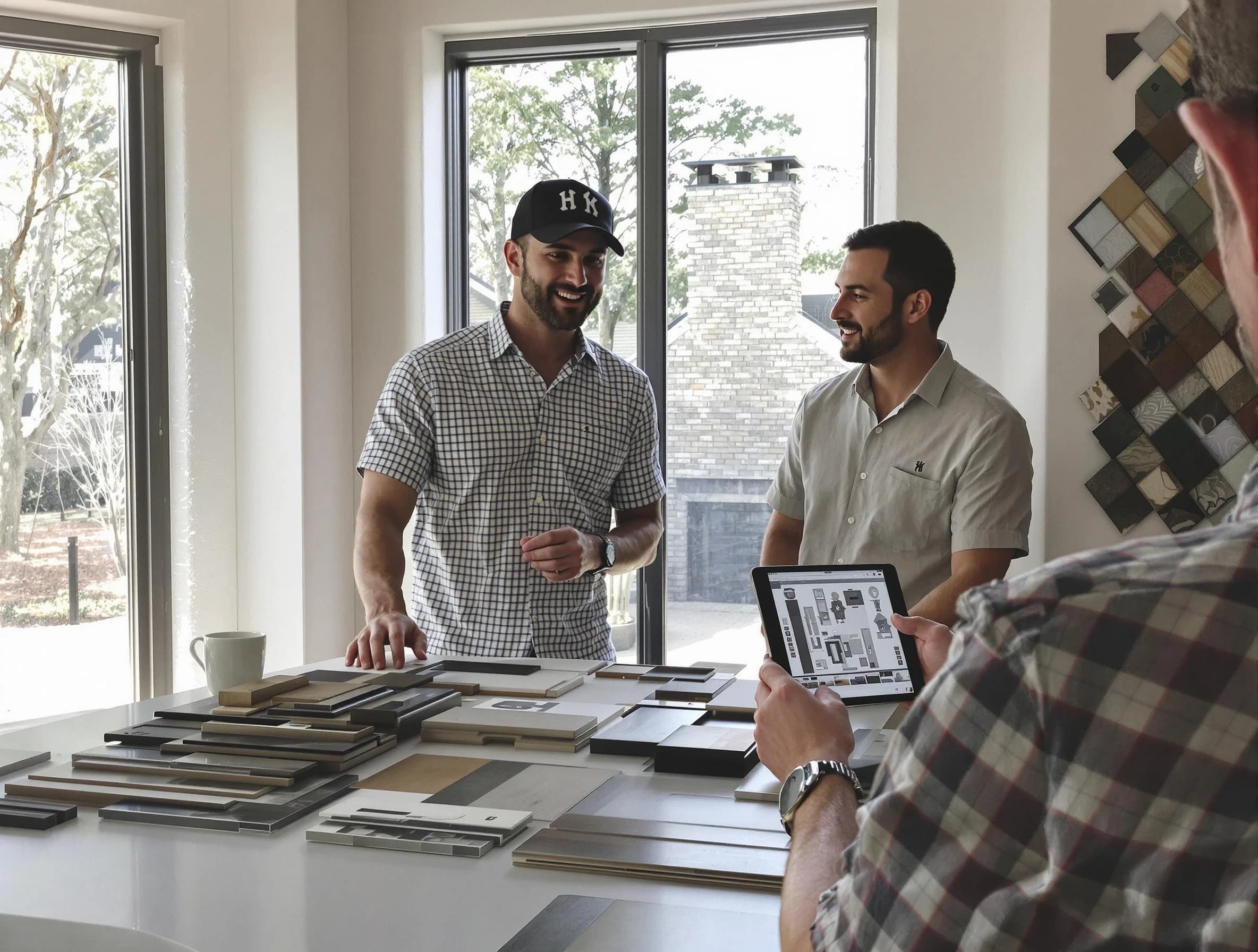 Wyndham Chimney Sweep remodeling a chimney and fireplace in Wyndham, VA