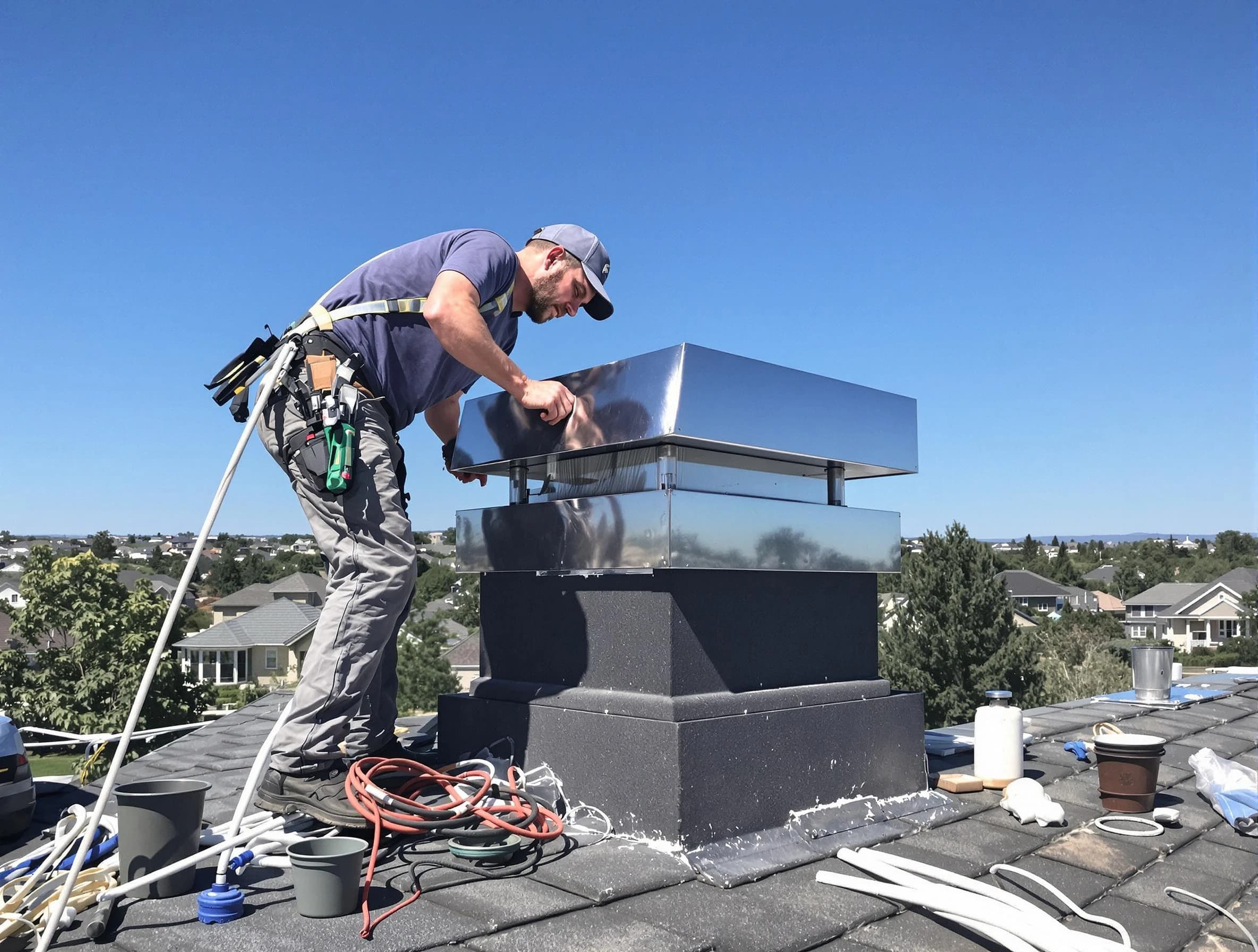 Chimney Cap Services service in Wyndham, VA