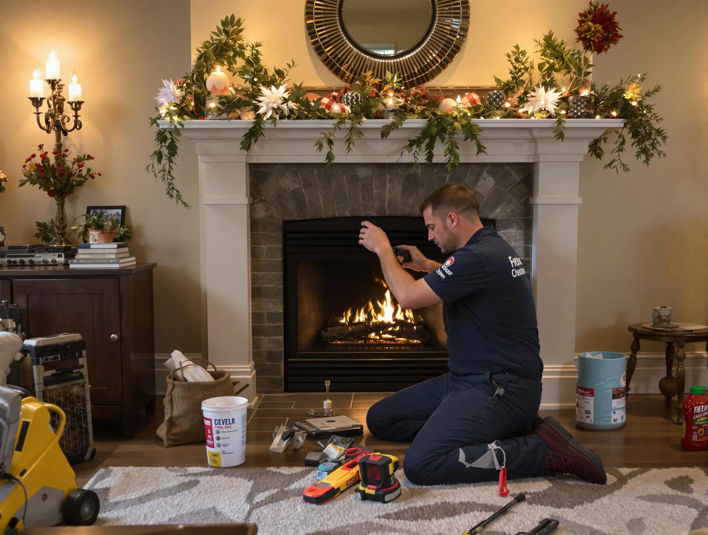 Wyndham Chimney Sweep offering fireplace maintenance services in Wyndham, VA